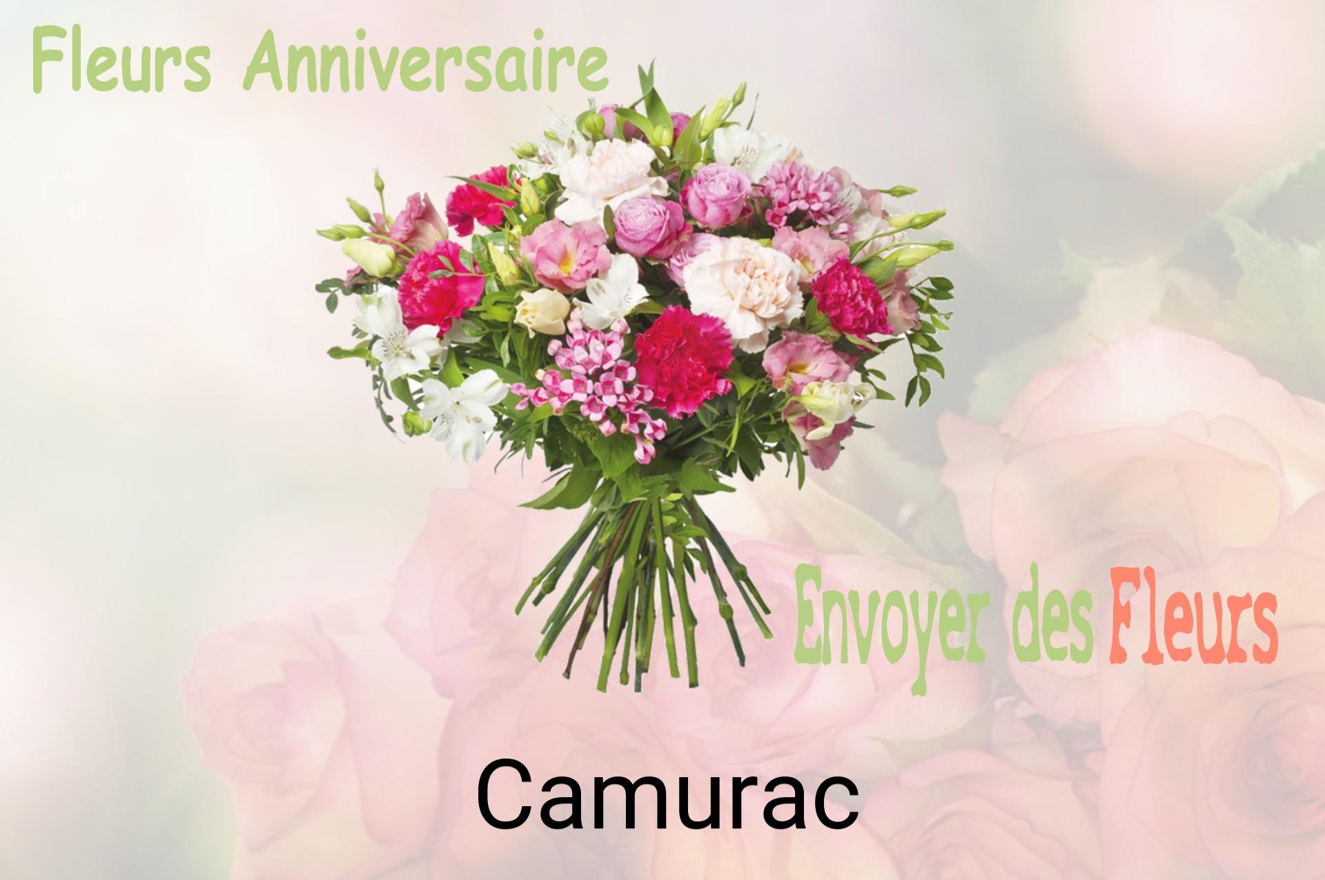 Bouquet de fleurs d’anniversaire livré à Camurac